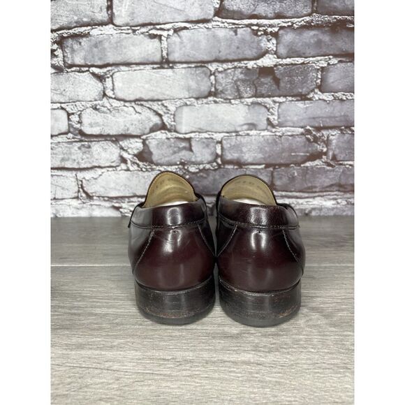 SAS Classics Burgundy Brown Handsewn Leather Penny Loafers Shoes Men 10N US/43EU - Picture 16 of 16